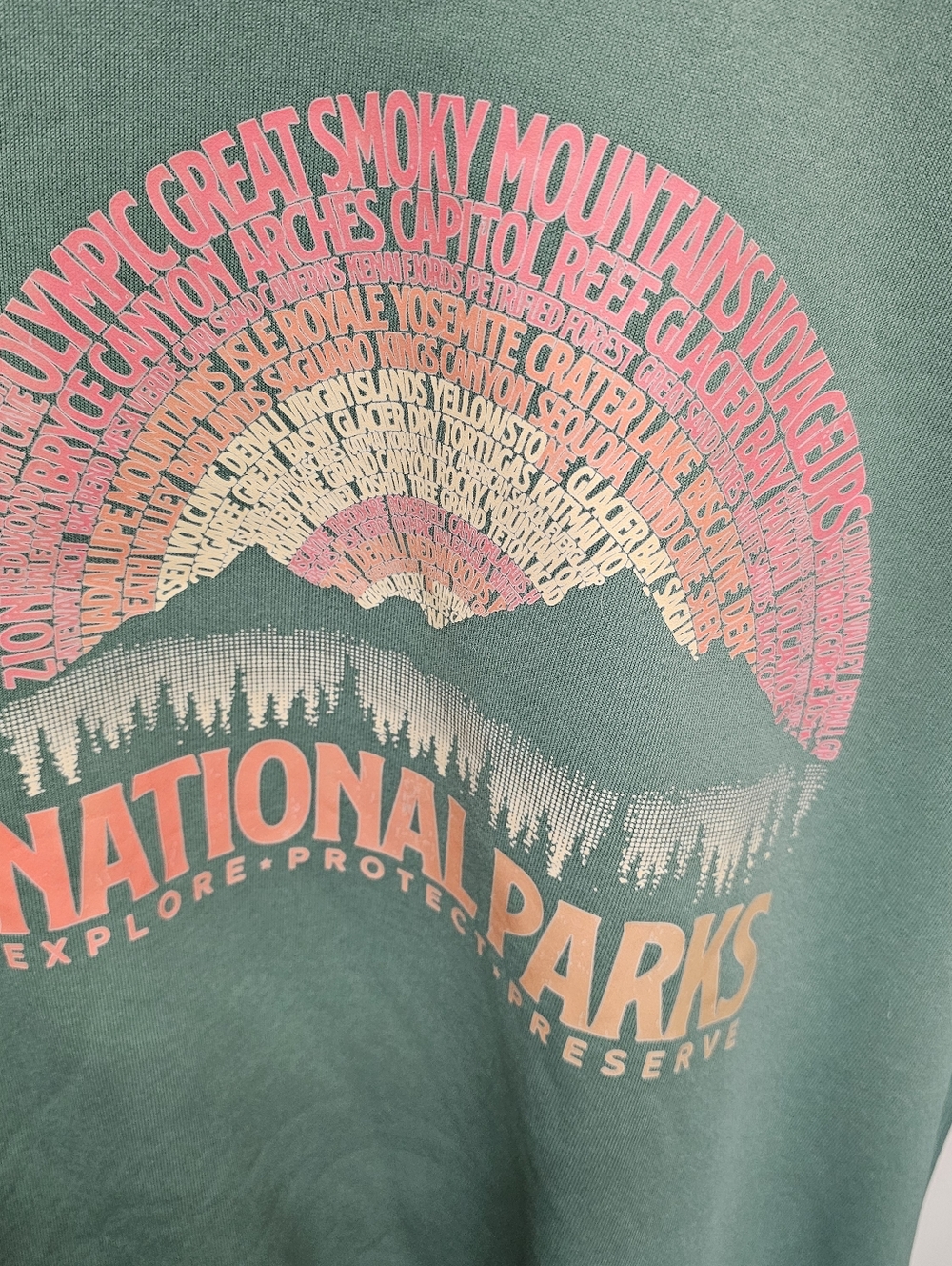 NWOT National Parks Graphic Sweatshirt - Picture 3 of 4